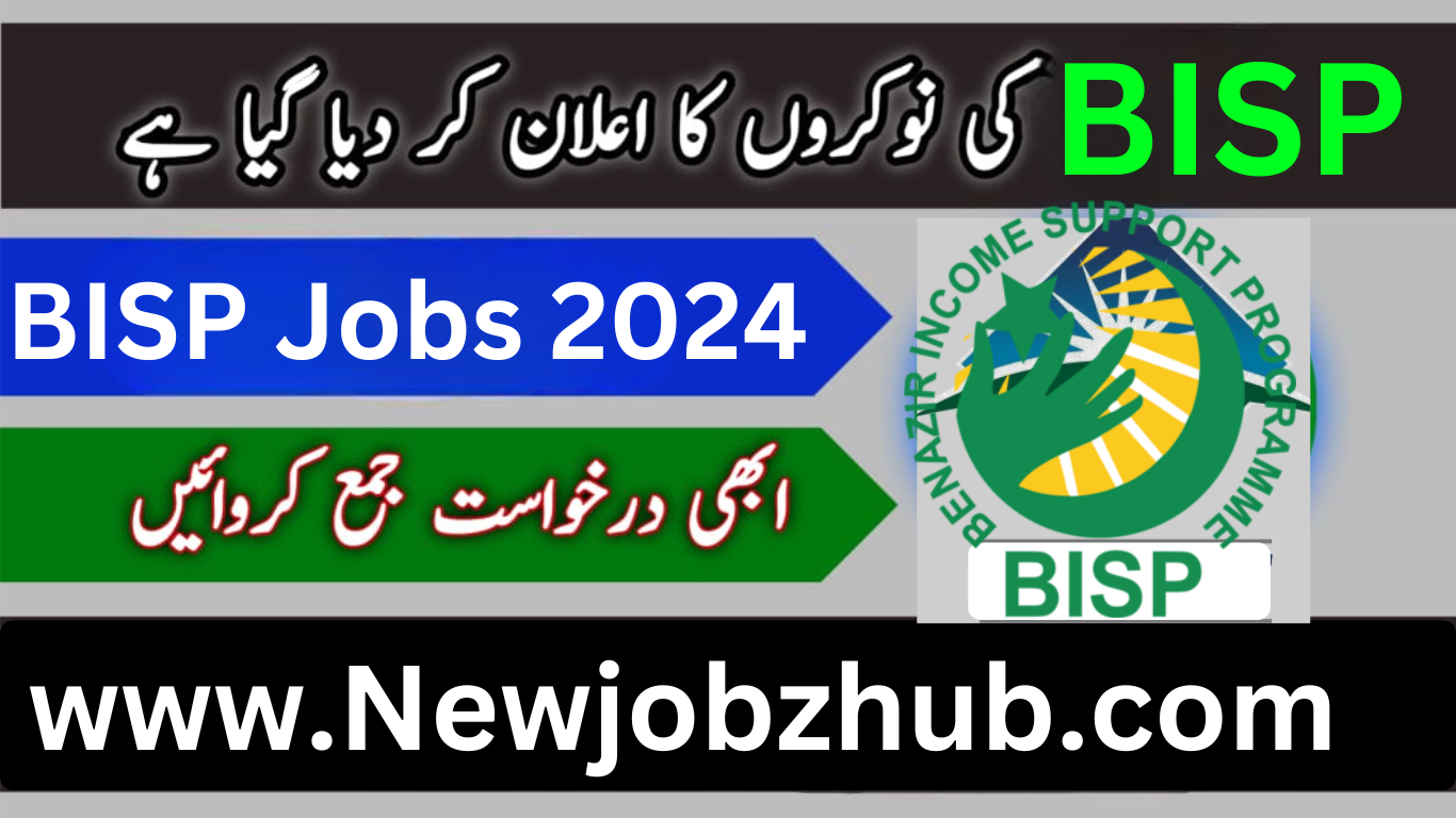 BISP Jobs 2024 Online Apply